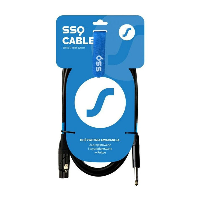 Cablu XLR cu mufă Sound station quality (SSQ) SS-2061 3 m