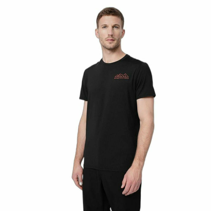 Tricou cu Mânecă Scurtă Bărbați 4F Fnk M209 Negru