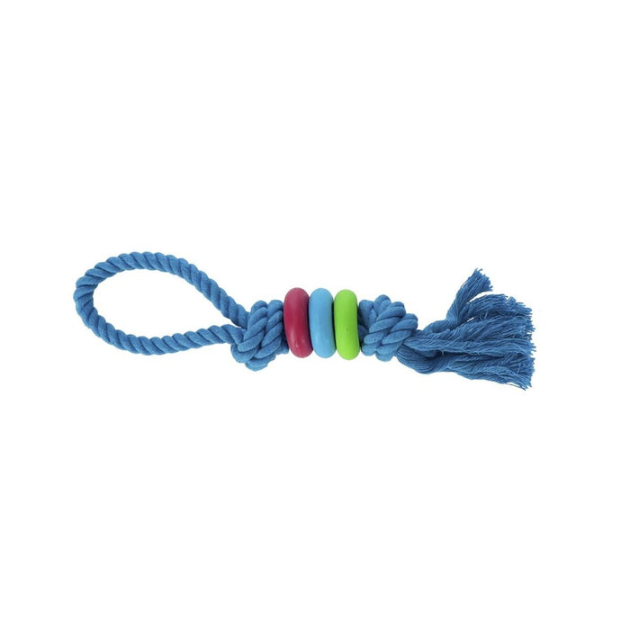 Jucărie pentru câini Dingo 30079 Albastru Bumbac Cauciuc