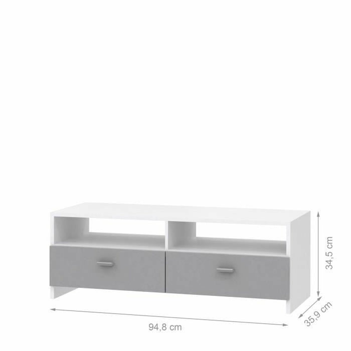 Mobilă TV FINBNT12T16 95 x 34,6 x 35,8 cm Lemn