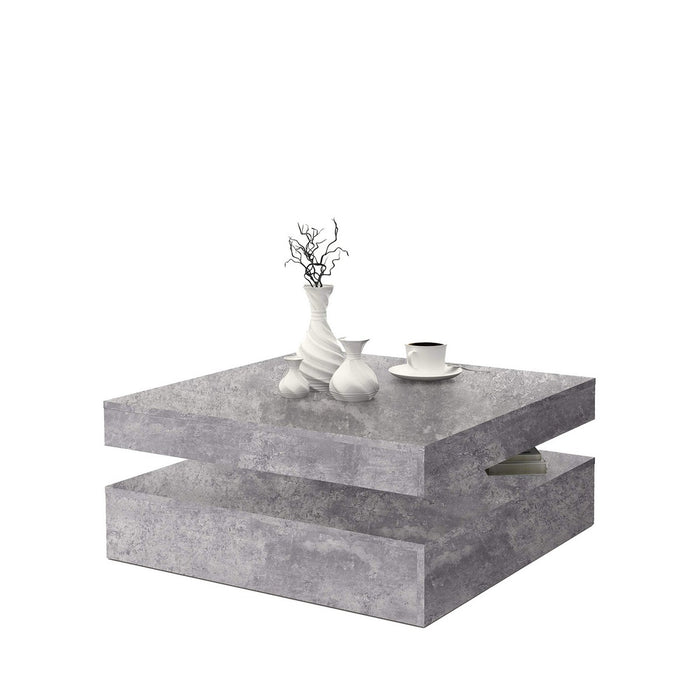 Masa laterală Gri deschis (78 x 78 x 35,4 cm)
