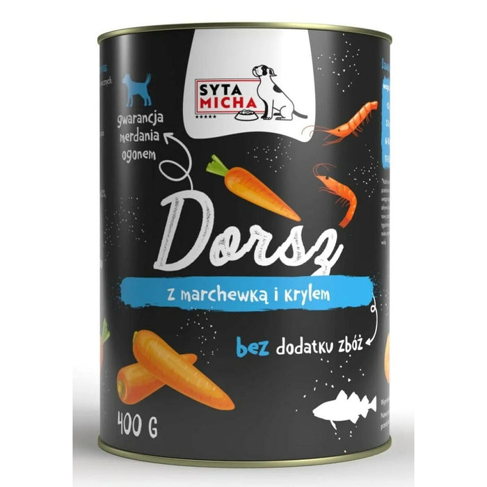 Hrană umedă SYTA MICHA Pește Cod 400 g