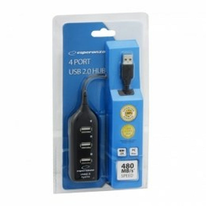 Hub USB Esperanza EA116 Negru