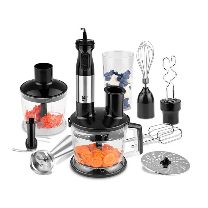 Mixer cu Pahar Lafe BZL001 Negru Argintiu 1000 W 0,5 L