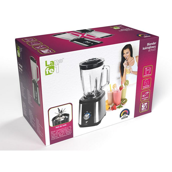 Mixer cu Pahar Lafe BCP003  Multicolor Argintiu black 1 L
