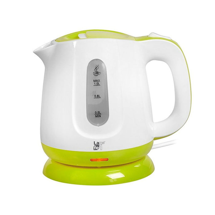 Fierbător Lafe CEG011.1 Alb Verde 1100 W 1 L