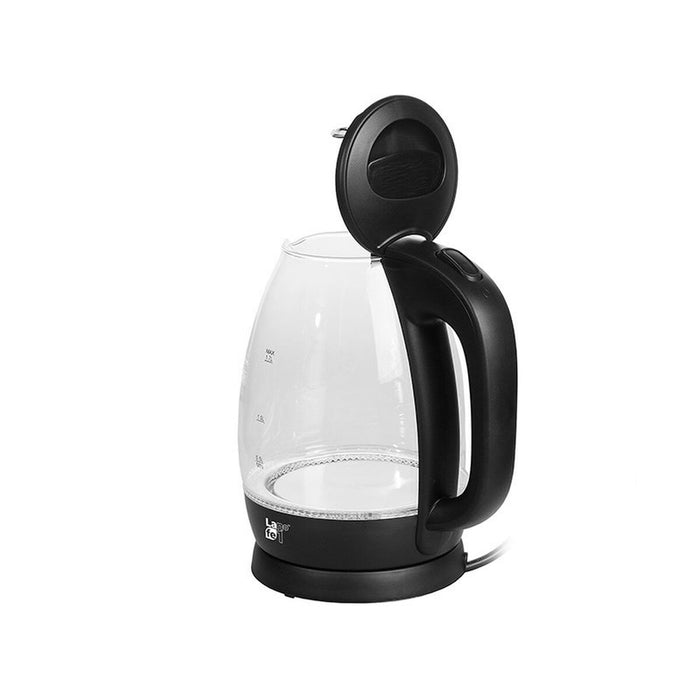 Fierbător Lafe CEG012.2 Negru Sticlă Plastic 2200 W 1,7 L