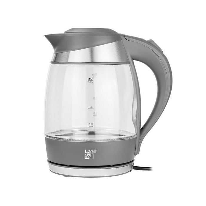 Fierbător Lafe CEG016 Gri Sticlă Plastic 2200 W 1,7 L