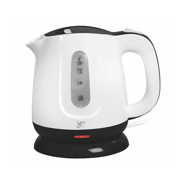 Fierbător Lafe CEG011.1 Alb Negru 1100 W 1 L