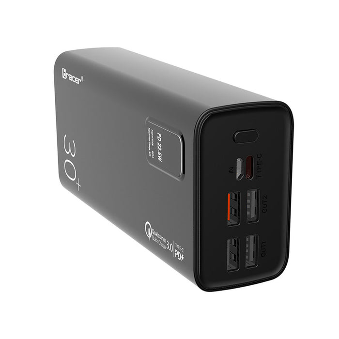 Powerbank Tracer MODI Negru 18 W 30000 mAh