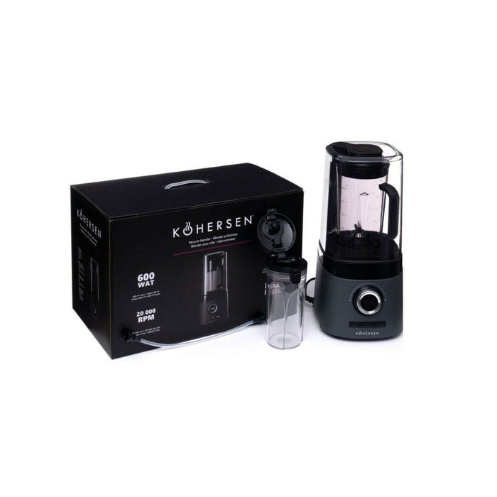 Mixer cu Pahar Kohersen 71097 Antracit 600 W 80 kpa 600 ml