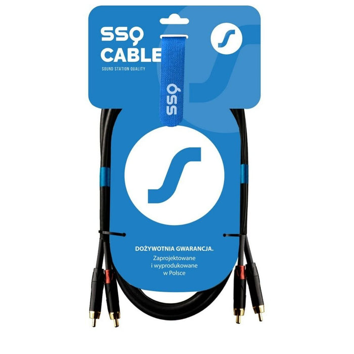 Cablu 2 x RCA Sound station quality (SSQ) SS-1432 2 m