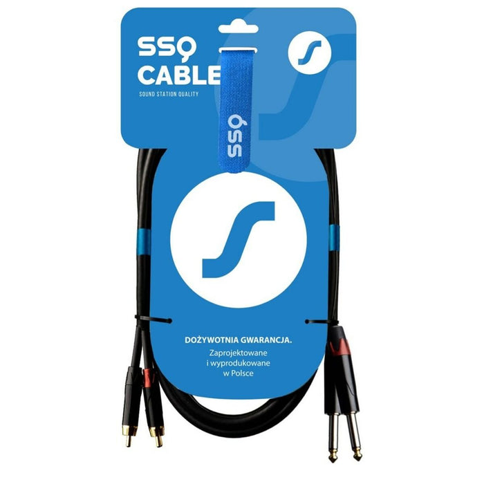 Cablu 2 x RCA Sound station quality (SSQ) SS-1427 1 m