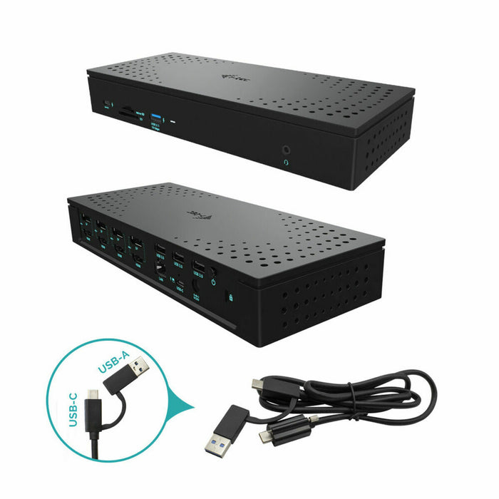 Dockstation i-Tec CAQUATTRODOCKPDPRO Negru