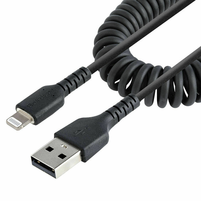 Cablu USB la Lightning Startech RUSB2ALT1MBC Negru 1 m