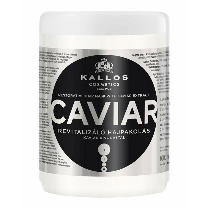 Mască Capilară Reparatoare Kallos Cosmetics Caviar 1 L