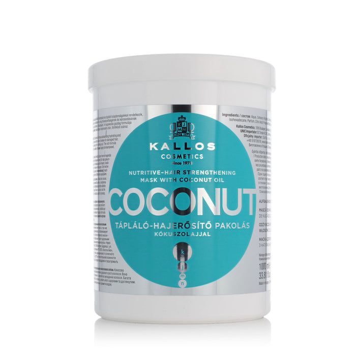 Mască Capilară Nutritivă Kallos Cosmetics Coconut 1 L