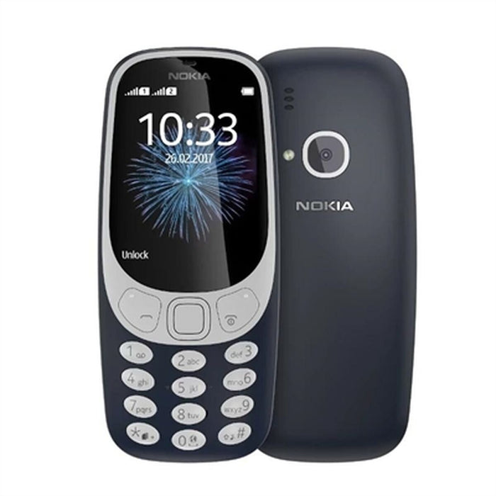 Telefon Mobil pentru Persoane Vârstnice Nokia 3310 2,4" Albastru Blue 16 GB RAM