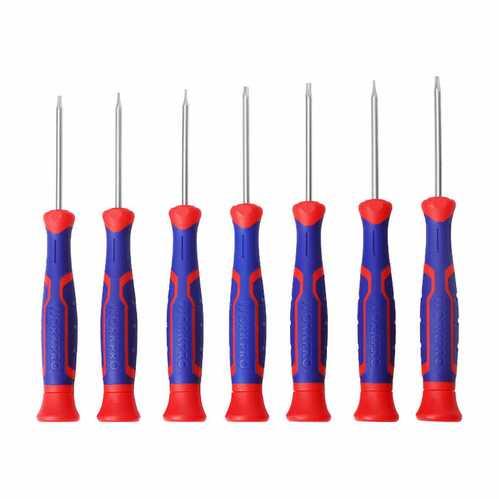 Set de șurubelnițe de precizie Workpro 7 Piese
