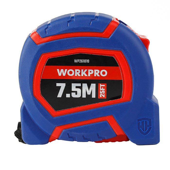 Flexometru Workpro 7,5 m x 25 mm