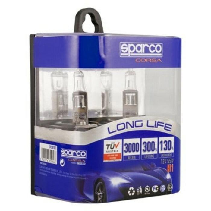 Bec auto Sparco Long Life E-Mark H1 12V 55W 3000K