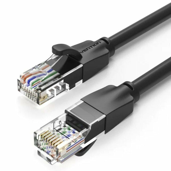 Cablu de Rețea Rigid UTP Categoria 6 Vention Negru 5 m