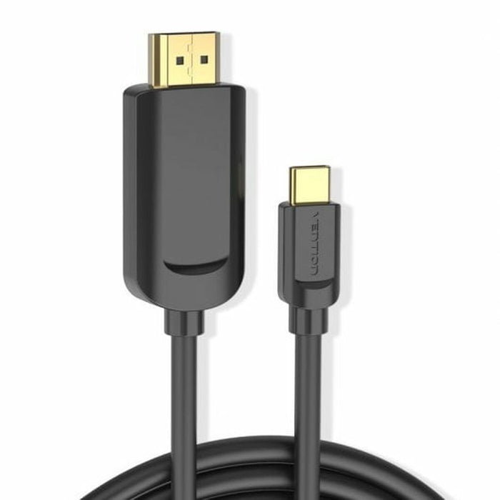 Cablu USB-C la HDMI Vention CGUBG Negru 1,5 m