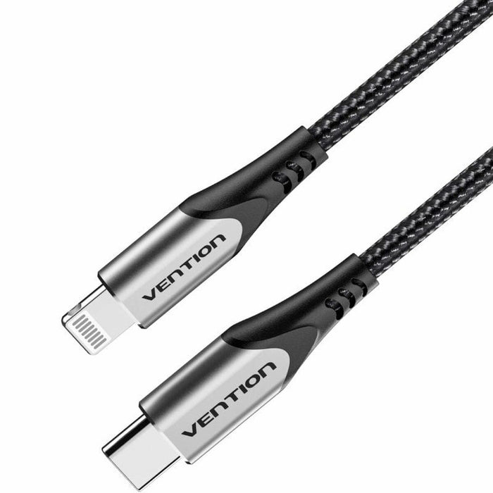 Cablu Lightning Vention TACHH Gri 2 m (1 Unități)