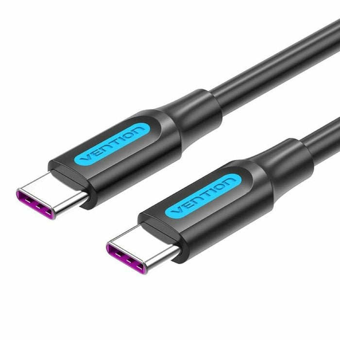 Cablu USB-C la USB-C Vention COTBG Negru 1,5 m