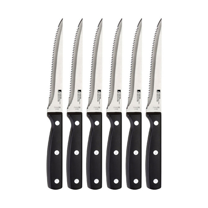 Set de Cuțite Masterpro Gourmet Oțel inoxidabil (12,5 cm) (6 Piese)