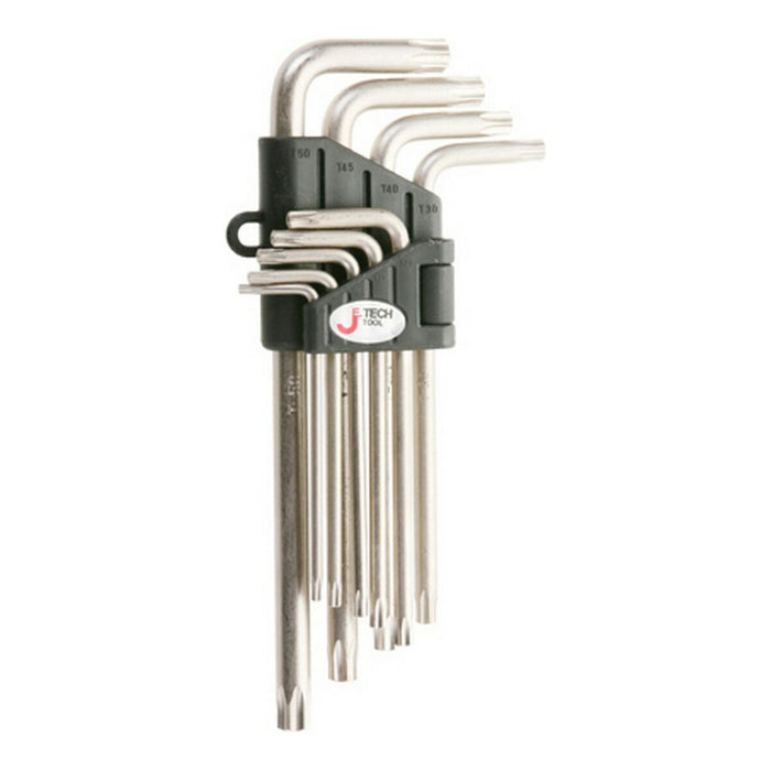 Set de Chei Jetech Tool Torx TX10, 15, 20, 25, 27, 30, 40, 45, 50 9 uds