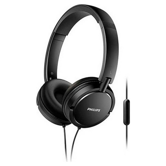 Căști cu Diademă Philips Negru Cu cablu
