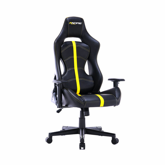 Scaun Gaming Racing Galben Negru Multicolor
