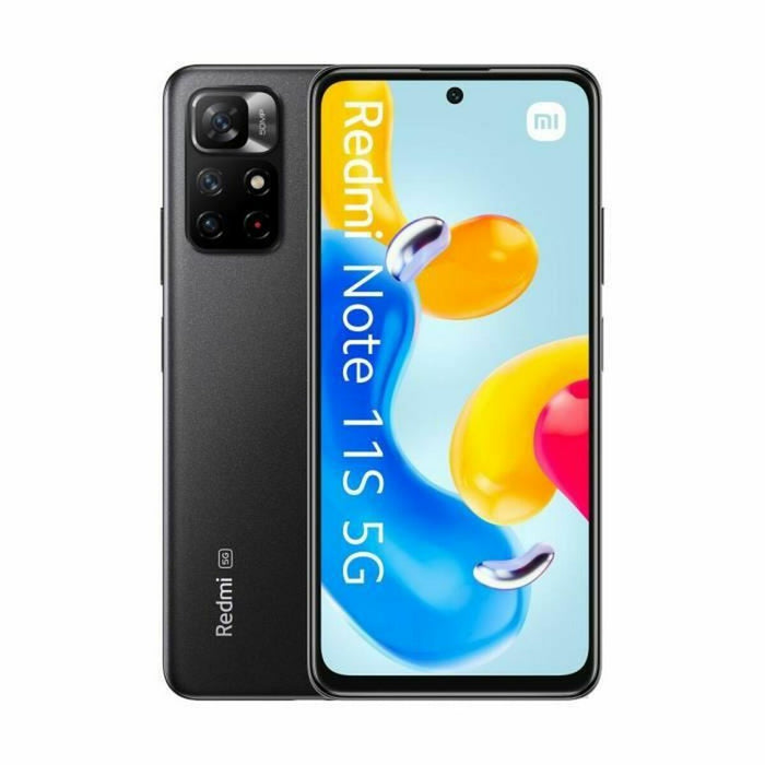 Smartphone Xiaomi Note 11S 5G 6,6" 5G 2400 x 1800 px Negru Midnight black 4 GB RAM 6,6" 128 GB 128 GB