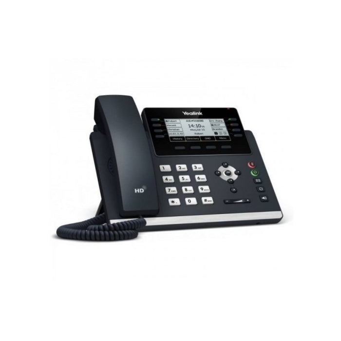Telefon IP Yealink YEA_B_T43U 3,7" Negru