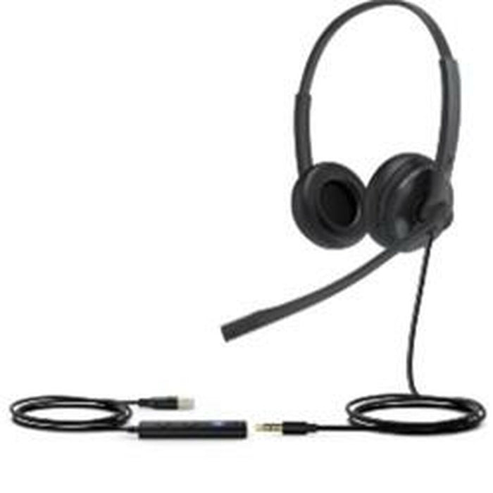 Căști cu Microfon Yealink UH34 SE DUAL TEAMS Negru
