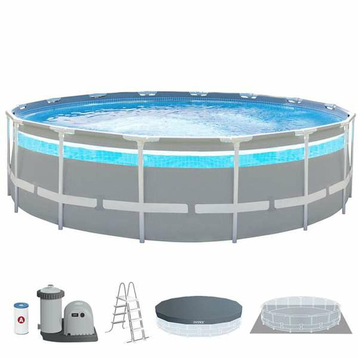 Piscină Detașabilă Colorbaby Clearview Prism Frame 488 x 122 cm