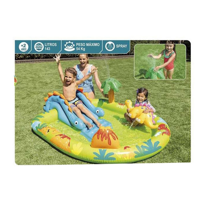 Piscină Gonflabilă pentru Copii Intex 143 L Dinozauri (191 x 152 x 58 cm)