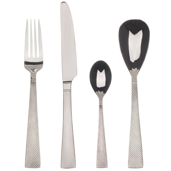 Set de Tacâmuri Bergner Royan Oțel inoxidabil Argintiu (24 pcs)