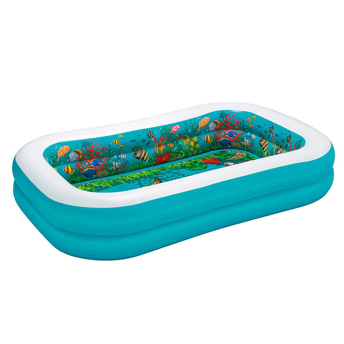 Piscină Gonflabilă pentru Copii Bestway 3D Multicolor 262 x 175 x 51 cm 2 persoane