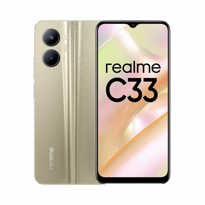 Smartphone Realme C33 Auriu* 4 GB RAM Octa Core Unisoc 6,5" 64 GB 1 TB