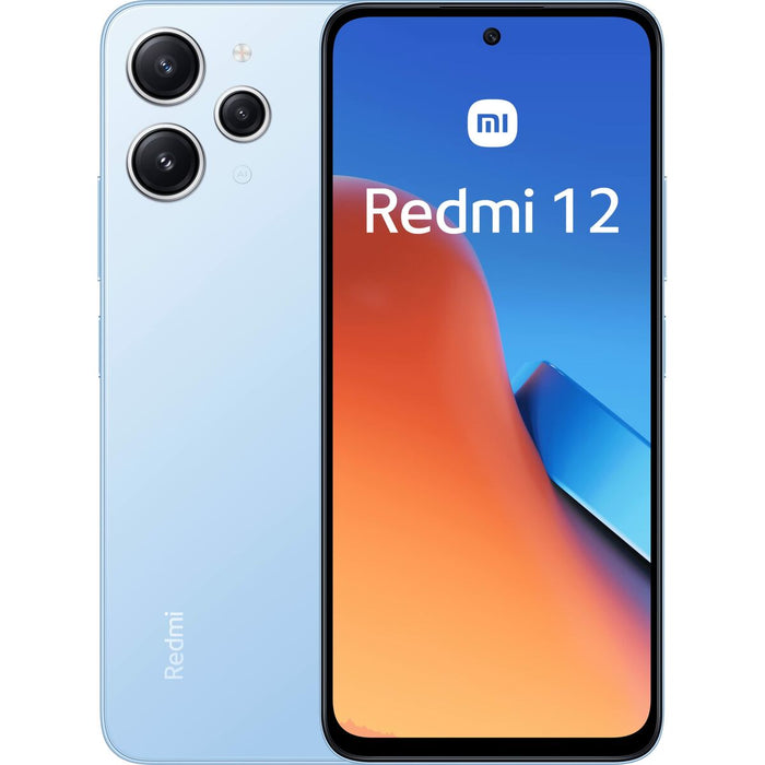 Smartphone Xiaomi Redmi 12 4 GB RAM Albastru 6,79" Negru Sky Blue 128 GB
