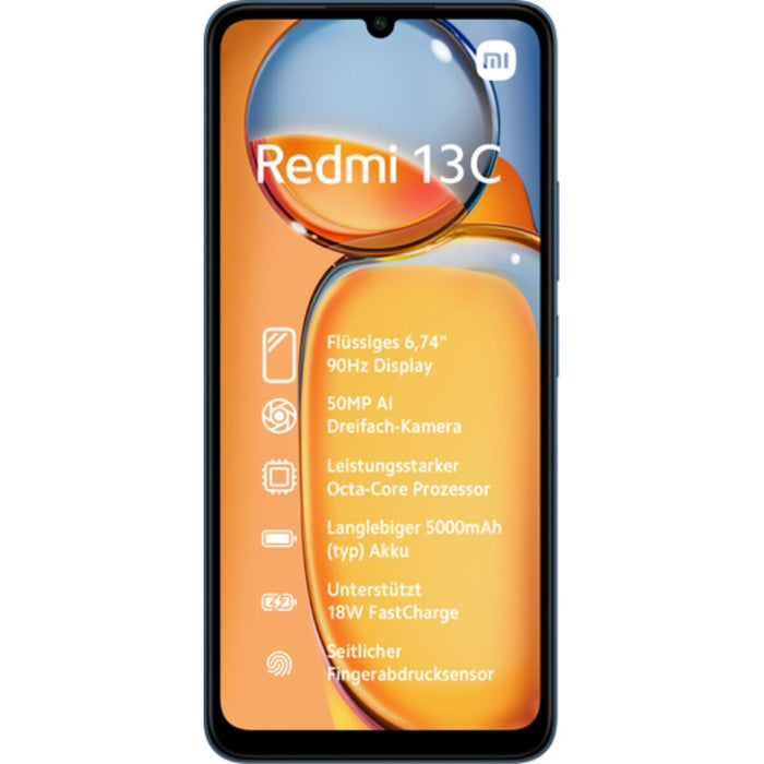 Smartphone Xiaomi MZB0FT4EU Octa Core MediaTek Helio G85 8 GB RAM 256 GB Albastru