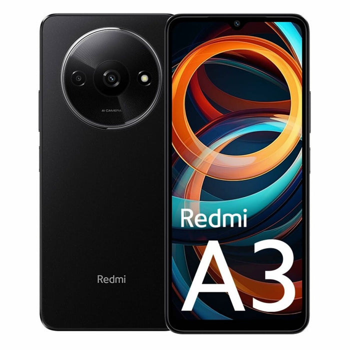 Smartphone Xiaomi Redmi A3 6,71" Octa Core Mediatek Helio G36 4 GB RAM 128 GB Negru