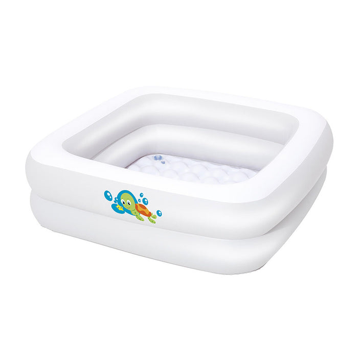 Cadă de baie Bestway 86 x 86 x 25 cm Alb 0-3 Ani