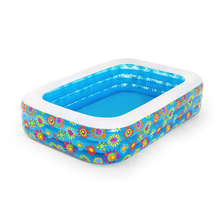 Piscină Gonflabilă pentru Copii Bestway Multicolor 229 x 152 x 56 cm Floral