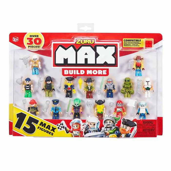 Figurine de Acțiune Zuru Max Build 15 Piese 36 x 24 cm