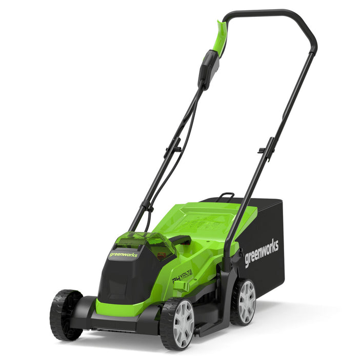 Cositoare cu baterie Greenworks GD24LM33 24 V 30 L