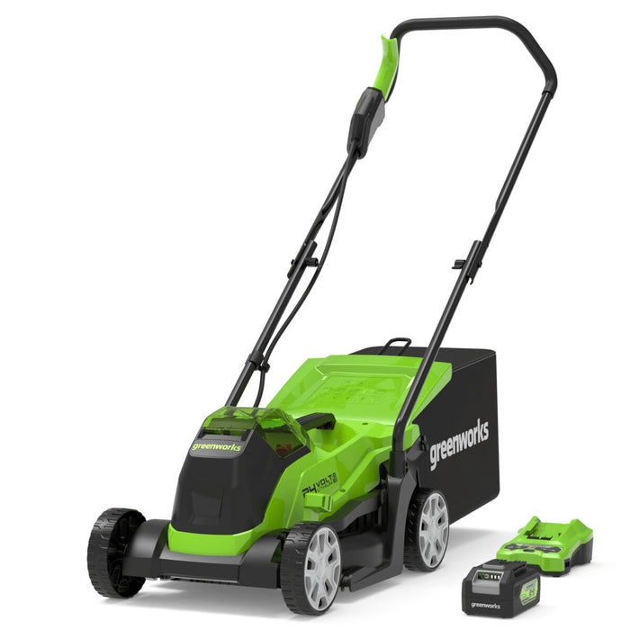 Mașină de tuns iarba Greenworks GD24LM33K4