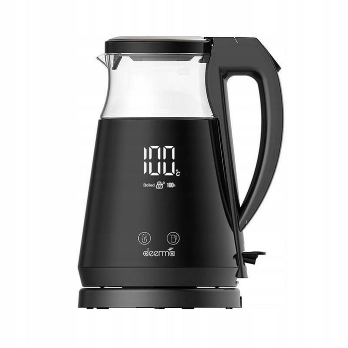 Fierbător Deerma SH90W Negru Transparent Sticlă Oțel inoxidabil 1700 W 1,7 L